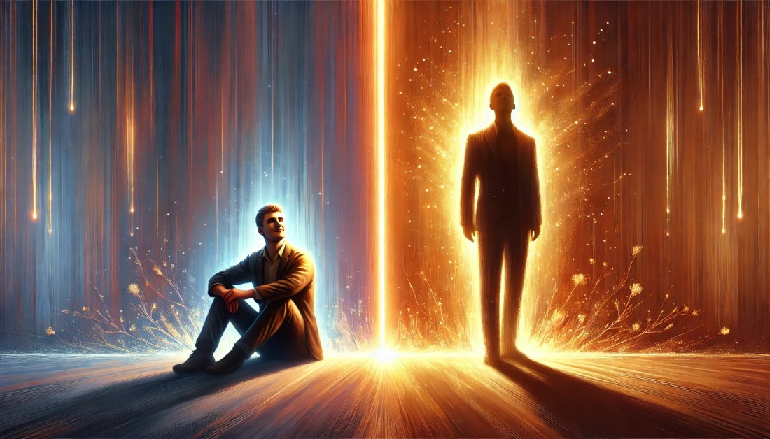 Ela representa a dualidade entre a satisfação de ver alguém crescer e a frieza interna de não ter ninguém fazendo o mesmo por você.